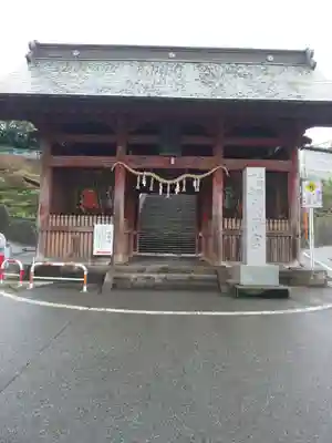 上野国一社八幡八幡宮の山門・神門