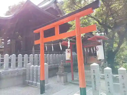 星川杉山神社の鳥居