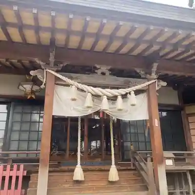 平出雷電神社の本殿・本堂