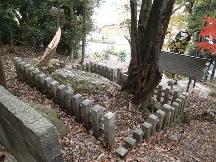 末刀岩上神社の自然