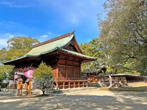 篠山神社の本殿・本堂