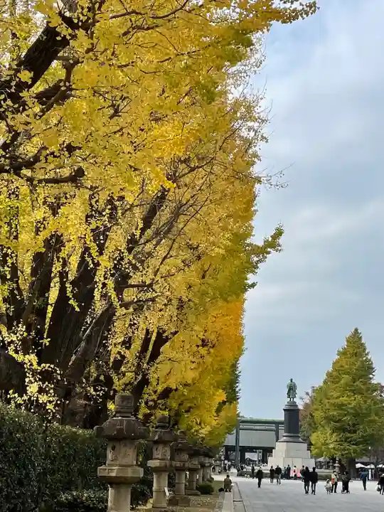 靖國神社の景色