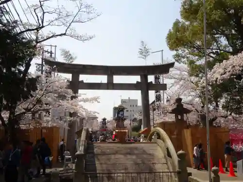 針綱神社の鳥居