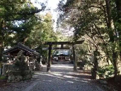 朝倉神社の鳥居