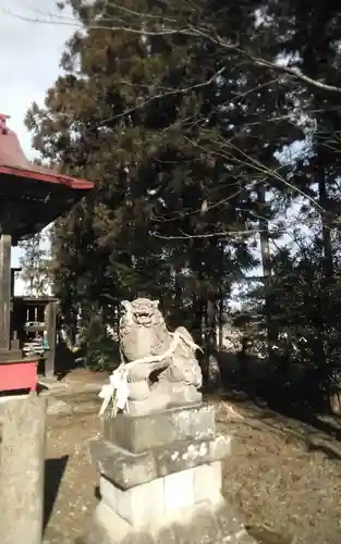 熊野神社の狛犬