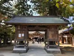 八重垣神社の山門