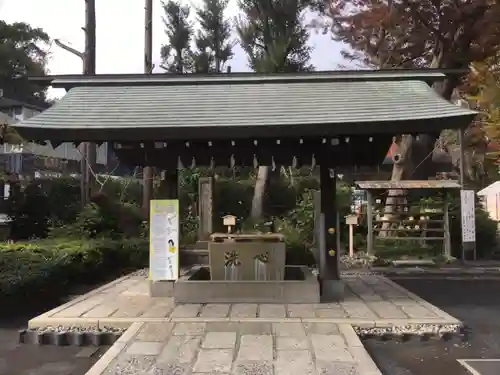 松陰神社の手水舎