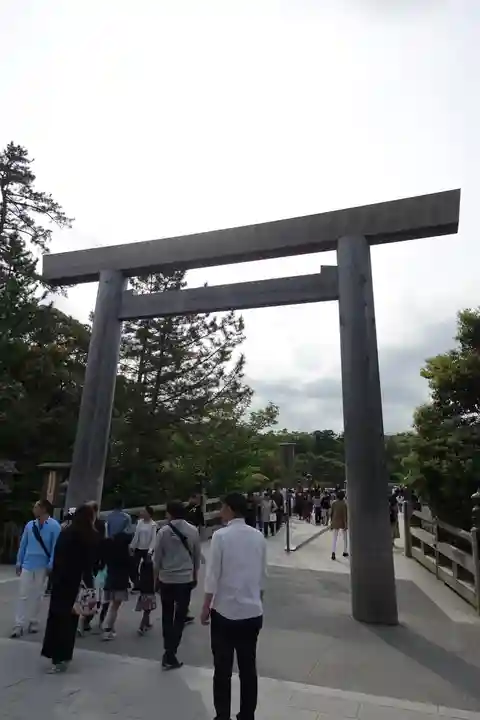 伊勢神宮内宮(皇大神宮)の鳥居