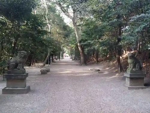 廣瀬大社の狛犬