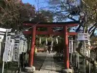 旗上弁財天社の鳥居