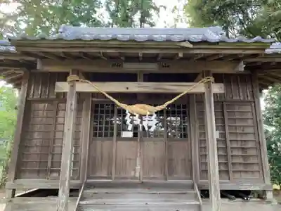 阿部神社の本殿・本堂