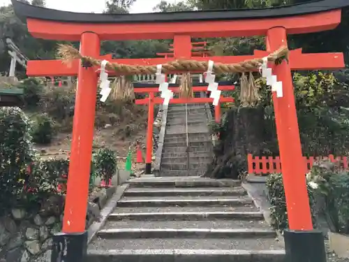 建勲神社の鳥居