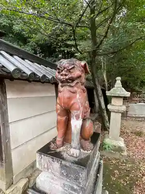 御剱八幡宮の狛犬