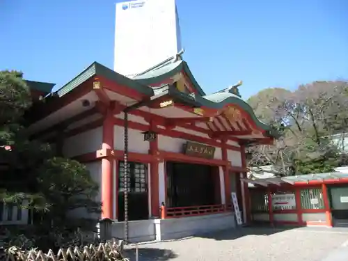 日枝神社の本殿・本堂