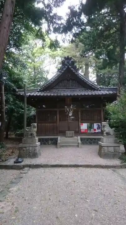 尾津神社の本殿・本堂