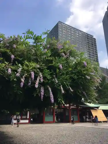 日枝神社の庭園