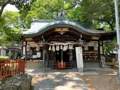 松原神社の本殿・本堂
