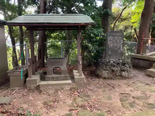 浅間神社の手水舎
