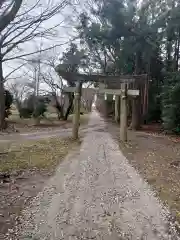 女化神社の鳥居