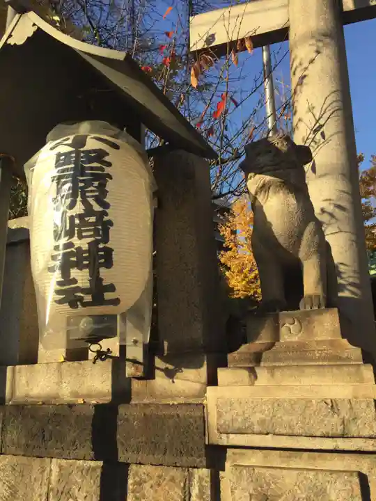 小野照崎神社の狛犬