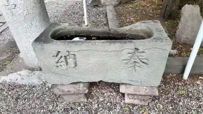 函館厳島神社の手水舎