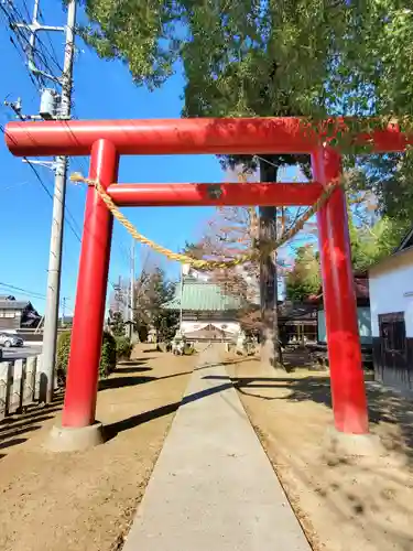 関本神社の鳥居