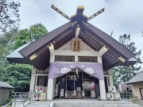 永山神社の本殿・本堂