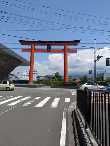 富士山本宮浅間大社の鳥居