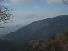 大山阿夫利神社本社の景色