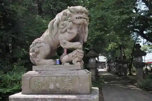 神炊館神社 ⁂奥州須賀川総鎮守⁂の狛犬