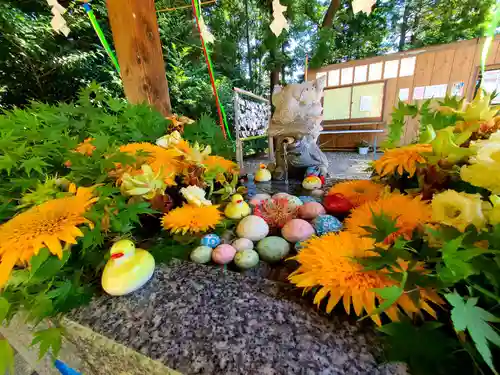 滑川神社 - 仕事と子どもの守り神の手水