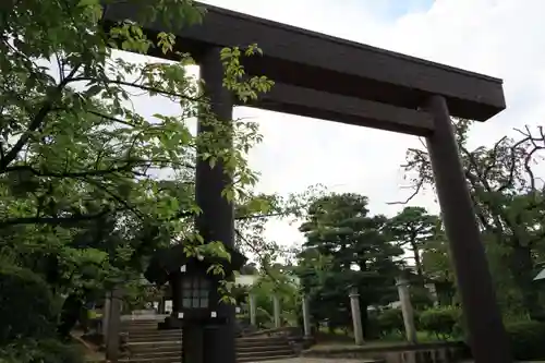 開成山大神宮の鳥居