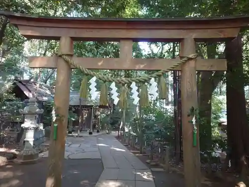 駒木諏訪神社の鳥居