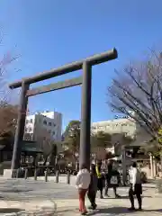 四柱神社の鳥居