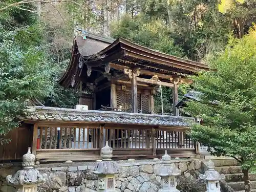 八坂神社・境内社川枯社の本殿・本堂