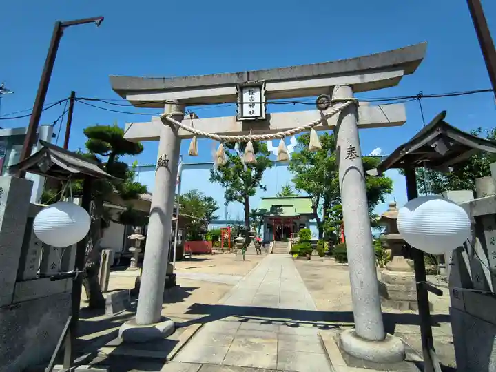 福崎住吉神社の鳥居