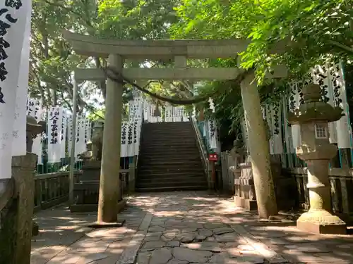 八百富神社の鳥居