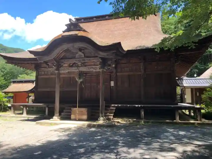 雲峰寺の本殿・本堂