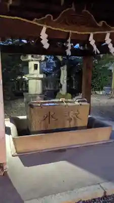 溝旗神社（肇國神社）の手水舎