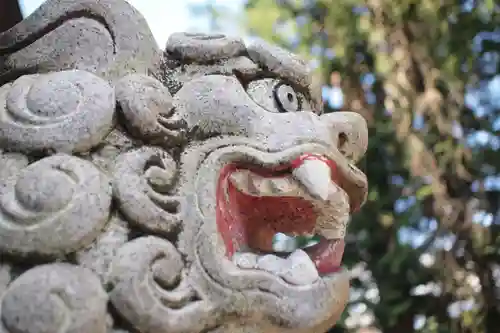 大井俣神社の狛犬