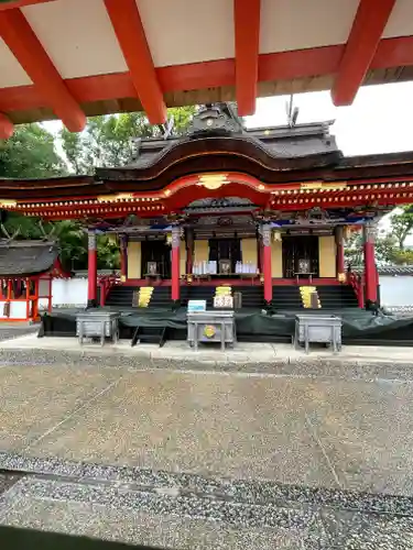 錦織神社の本殿