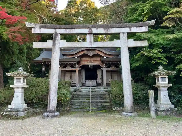 建水分神社の鳥居