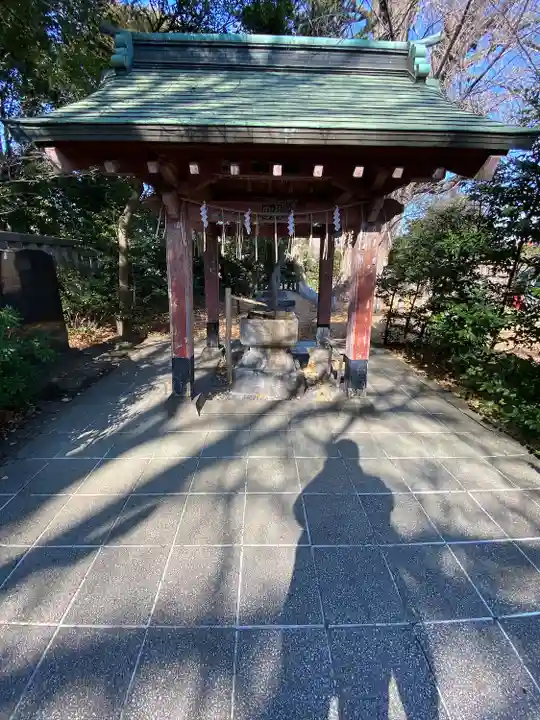 芝東照宮の手水舎