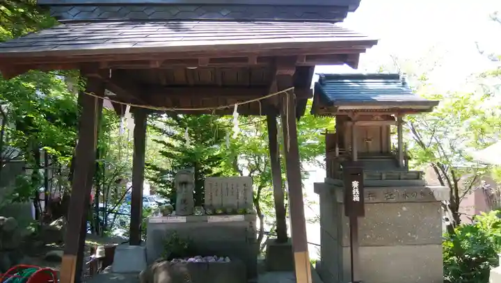 手稲神社の手水舎