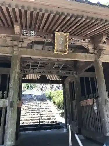 禅師峰寺の山門