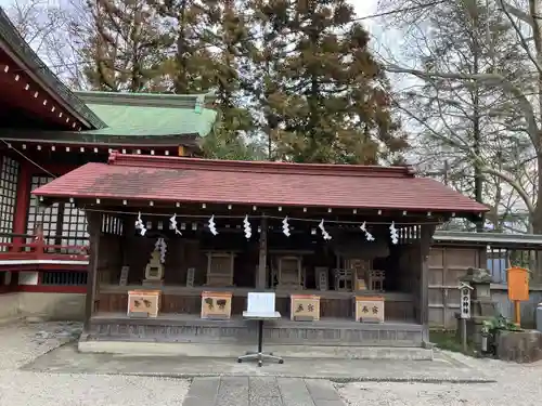 諏訪神社の末社・摂社