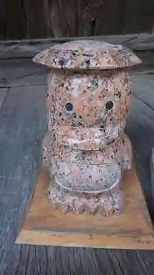 かっぱの寺 栖足寺の狛犬