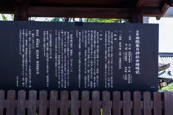 西院春日神社(京都府)