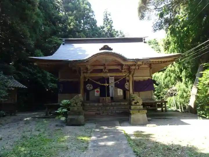 新山神社の本殿・本堂
