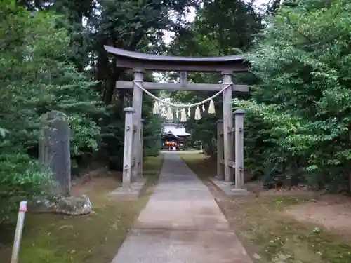 成田熊野神社の鳥居